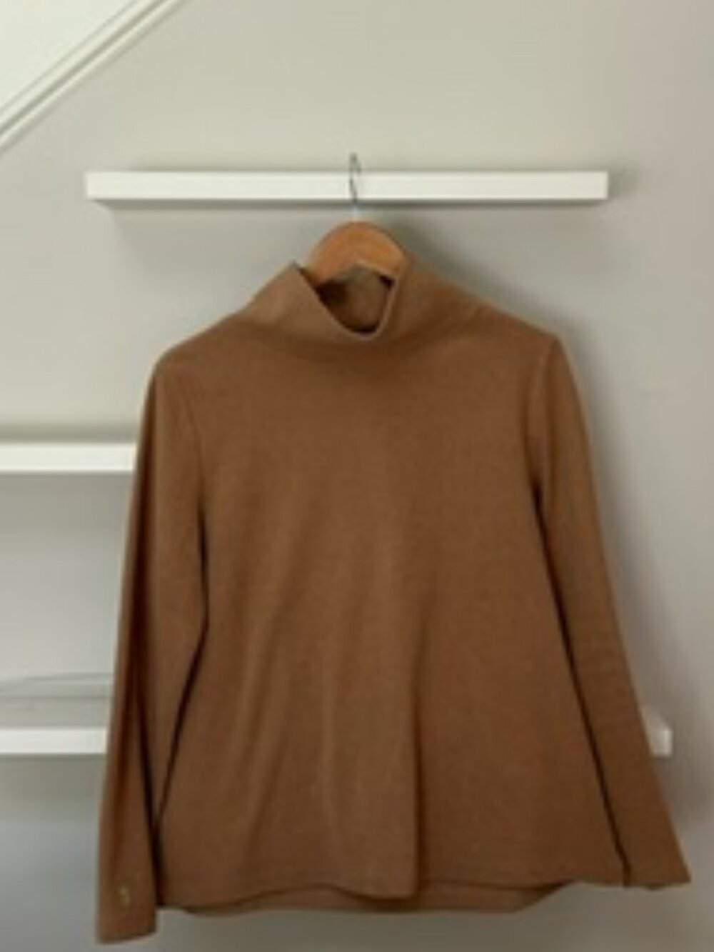 Dudley Stephens Park Slope Turtleneck in Vello Fleece